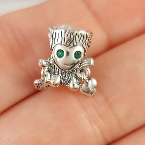 925 Silver Groot Marvel Charm - Picture 1 of 8